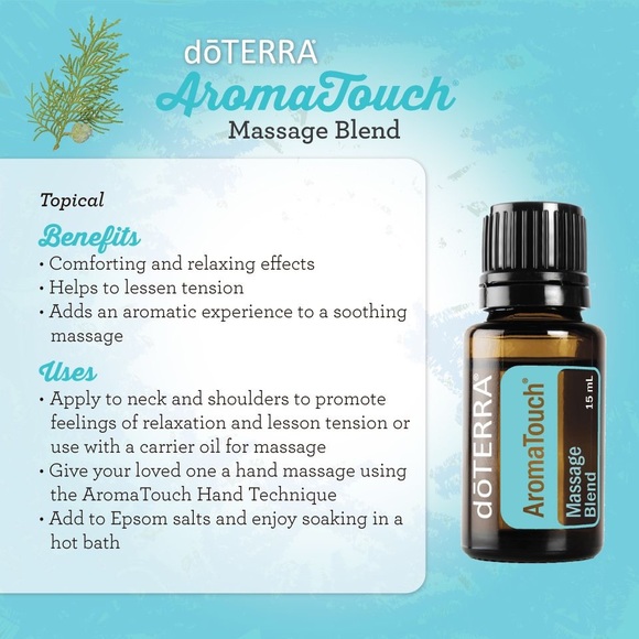 DoTERRA AromaTouch Massage Blend Essential Oil - Picture 3 of 3